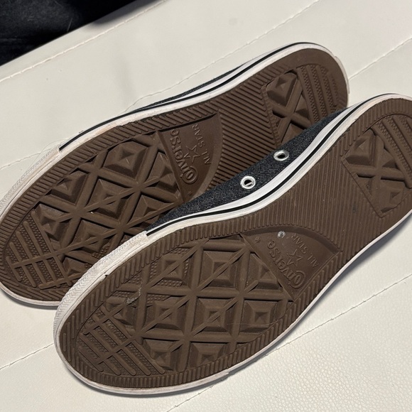 Converse Chuck Taylor All Star Ballet Lace sneakers in gray denim - Picture 5 of 5